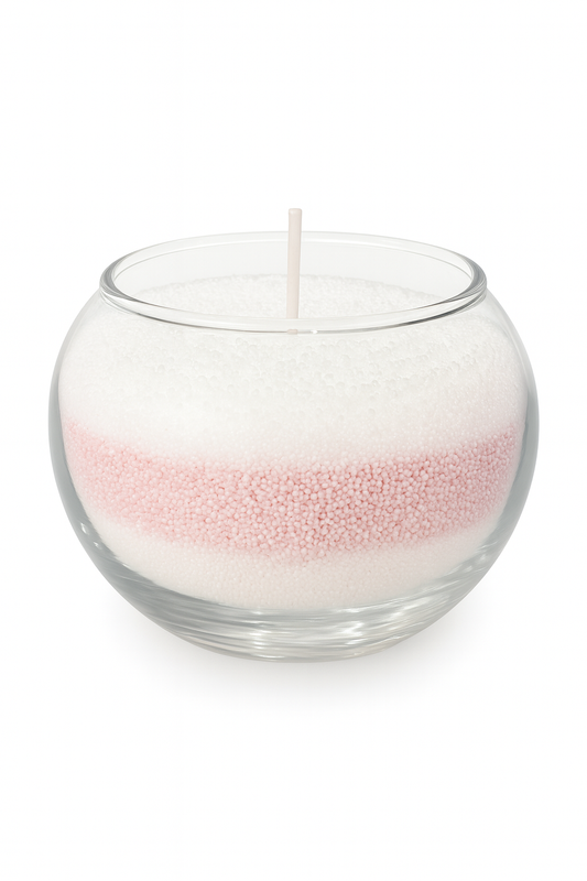 Vela Pecera de Arena de Cera - Diseño Realista