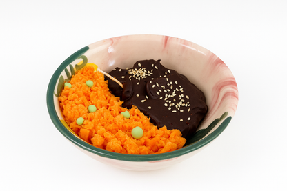 Vela Arroz con Mole - Diseño Realista