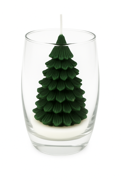 Vela Vaso Árbol de Pino - Navidad