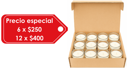 Mini Veladora Blanca - Pack Especial