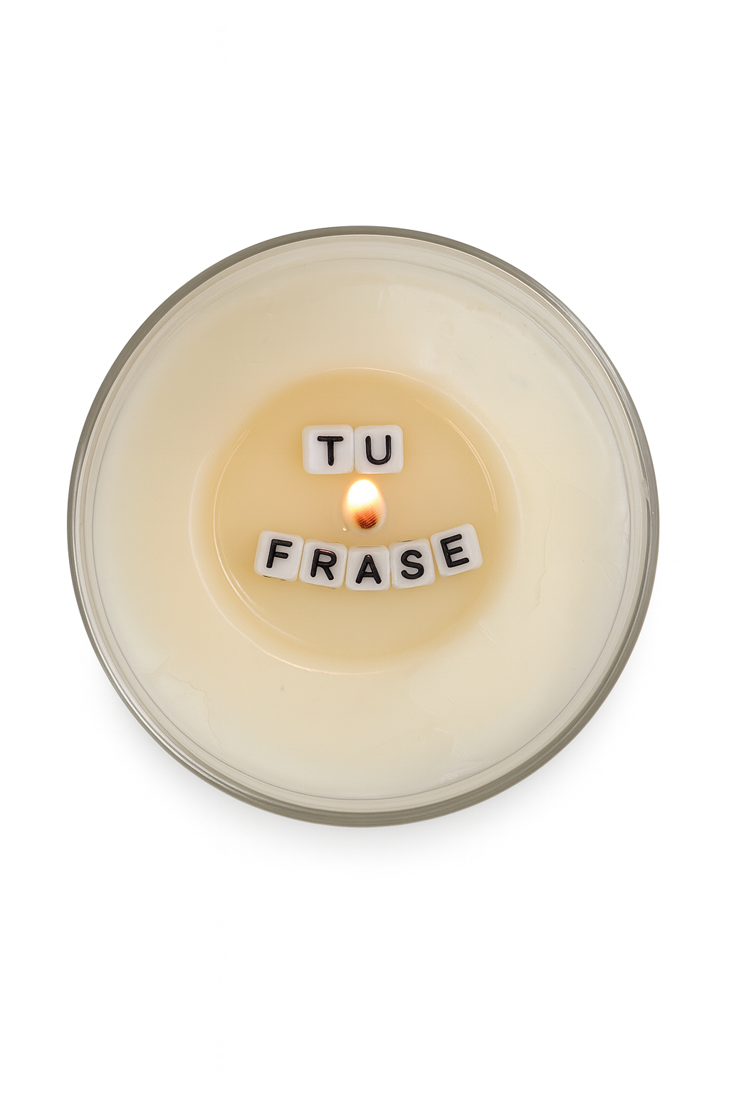 Vela Personalizable - Elige Tu Frase